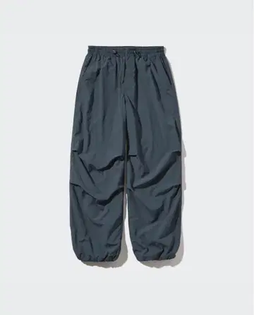 UNIQLO 유니클로 파라슈트 팬츠 그레이 차콜 택 포함 새상품