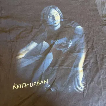 Keith Urban 티셔츠 L 사이즈 네이비