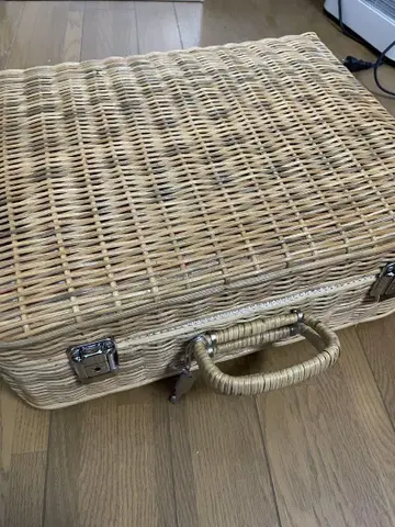 라탄 바스켓백 피크닉백
