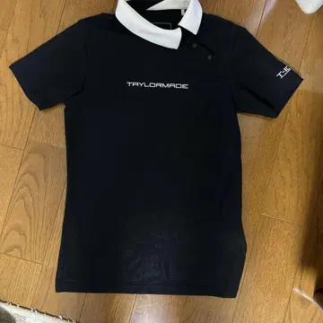 TAYLORMADE 블랙 피케 셔츠 반팔