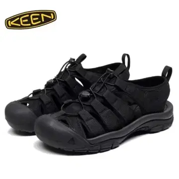 KEEN 24cm 새상품 스포츠 샌들 아웃도어 샌들 블랙