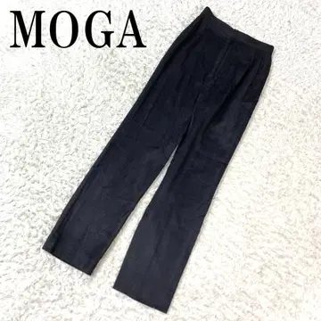 MOGA 모가 벨로아 느낌 캐주얼 팬츠 블랙 계열 1 B4564
