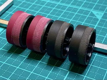 미니 사륜구동 단차 페라 타이어 약 23.05-22.2mm