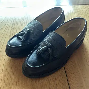 레어 REGAL 리갈 태슬 로퍼 25.5cm 블랙 구제 의류