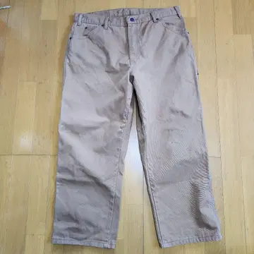 Dickies 워크 팬츠 베이지