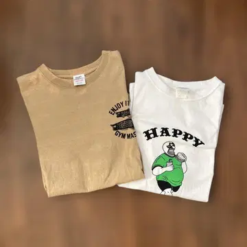 gym master 티셔츠 2매 세트