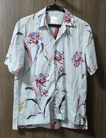 [Paul Smith] 알로하 셔츠 스카이블루