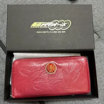 가면라이더 오즈 앙크 천연 가죽 라운드 지갑