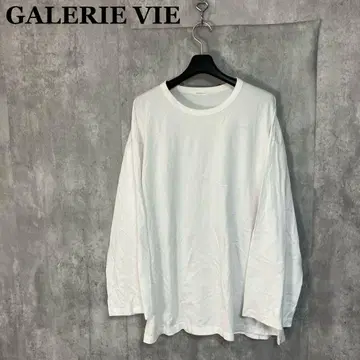 GALERIE VIE 파인 코튼 빅 풀오버 S
