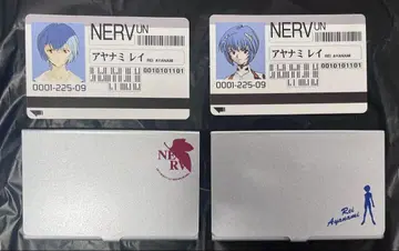 에반게리온 NERV 명함지갑 명함 케이스 아야나미 레이 2세트