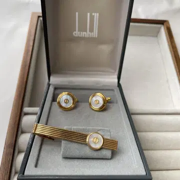 Dunhill 넥타이핀 커프스 링크 세트