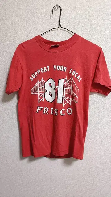 90's FRISCO SUPPORT 티셔츠 바이커 할리