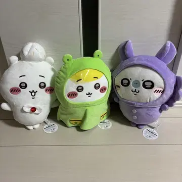 치이카와 & 모몽가 봉제 인형 3종 세트