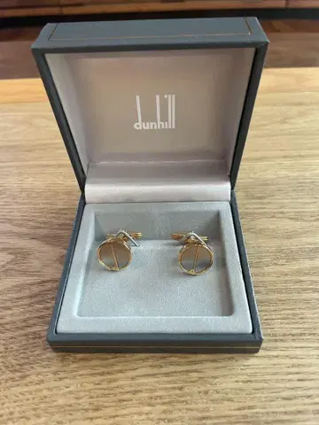 dunhill 골드 커프링크스