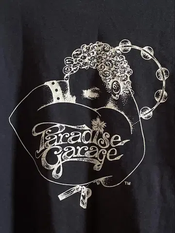 Paradise Garage 블랙 티셔츠 M