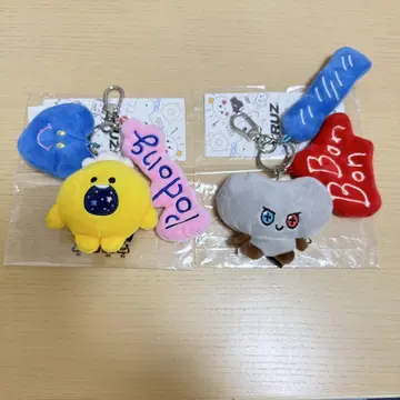 LINE 프렌즈 TRUZ 봉제 인형 키링 BONBON PODONG