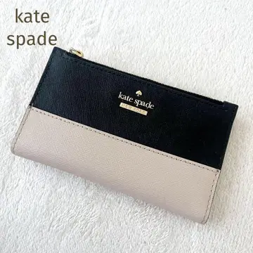 새상품급 kate spade 바이컬러 미니 지갑 프래그먼트 케이스