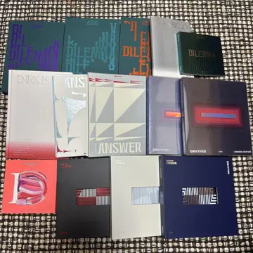 enhypen 앨범 세트