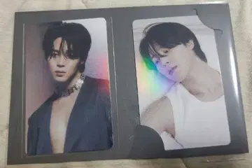 jimin 지민 face jpfc 혜택 트레이딩 카드