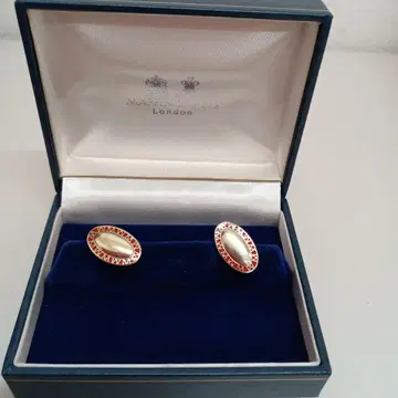 Mappin & Webb 실버 커프스 단추