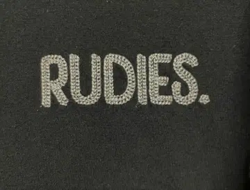 RUDIES 블랙 T셔츠