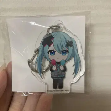 프로세카 바츠미쿠 아크릴 키링 가라오케관 한정판