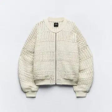 ZARA 러스틱 봄버 자켓
