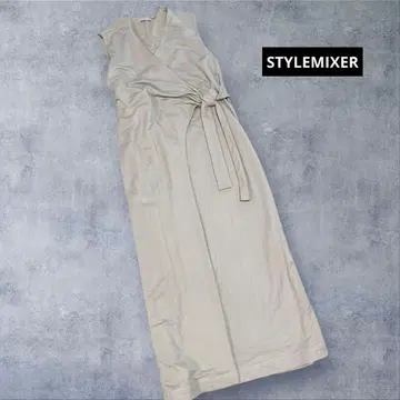 STYLEMIXER 카슈쿨 베스트 원피스 그레이지