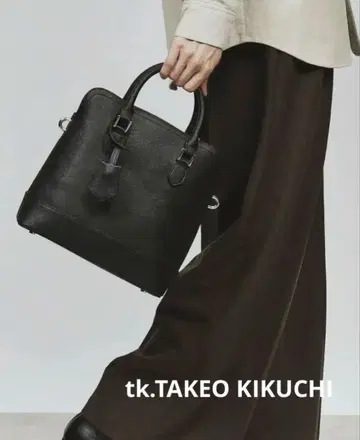 tk.TAKEO KIKUCHI 핸들 숄더백 사피아노 가공