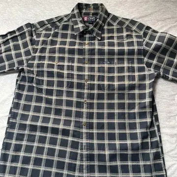 CHAPS RALPH LAUREN 체크 무늬 긴팔 셔츠
