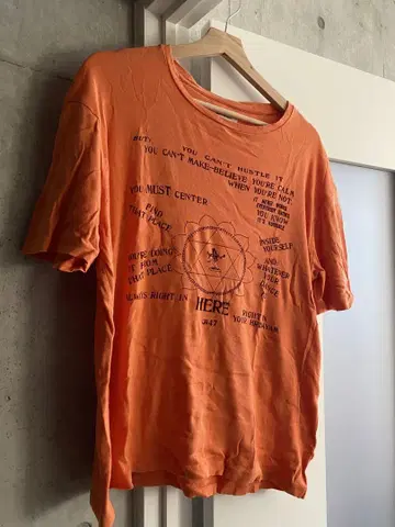 WALES BONNER 오렌지 티셔츠
