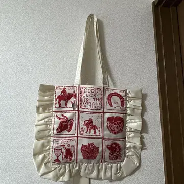HEY! Mrs ROSE Handkerchief BAG 아이보리