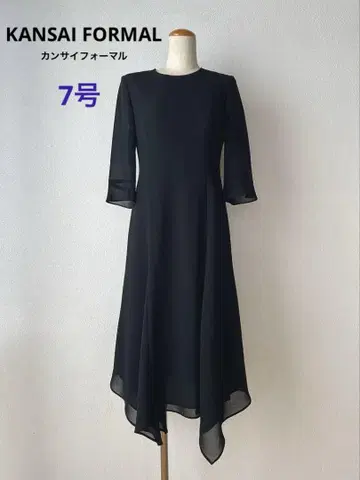 KANSAI FORMAL 간사이 블랙 포멀 원피스 7호