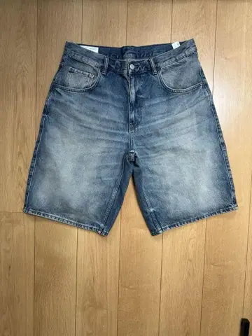 데님 배기 핏 뮤다 팬츠 블루 EU 44