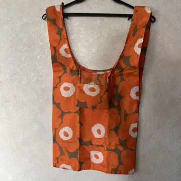 marimekko 플라워 프린트 에코백 택 포함 미사용 새상품