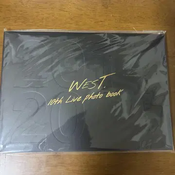 미개봉 WEST 10th Anniversary 라이브 포토북
