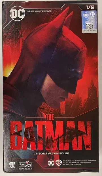 FONDJOY 액션 피규어 BATMAN 1/9 스케일