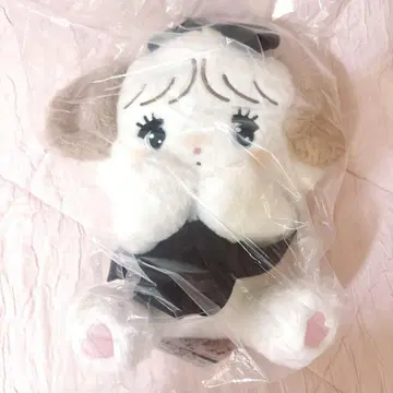 mikko BLACK RIBBON BIG 봉제 인형 수플레