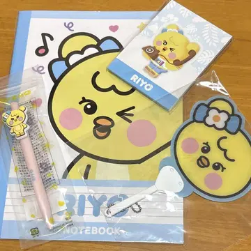 NiziU 리오 리요 볼펜 노트 메모장 온라인 복권 키링