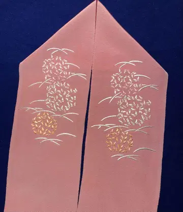 일본 자수 장식용 깃