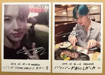 SHINee 태민 FAMOUS 투어 회장 예약 특전 컴플리트 세트