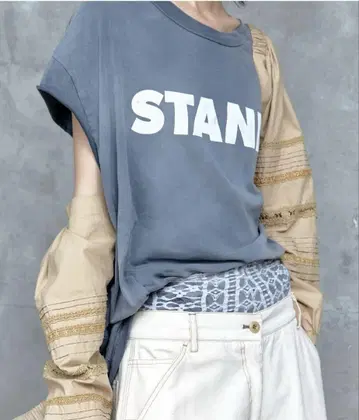 Stand alone 로고 디 셔츠 2025ss 새상품
