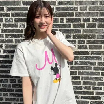 디즈니 미키 티셔츠 M 사이즈 M-line club