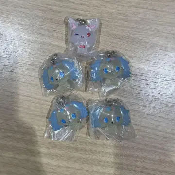 주얼 펫 메지루시 액세서리 사피 루비 가챠 5종 세트