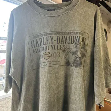Harley-Davidson 그레이 티셔츠