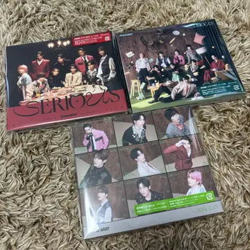 SnowMan SERIOUS CD DVD 3 형태 세트 시리어스