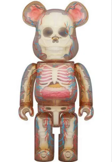 베어브릭 SHELTERBANK THE HUMAN BEAR 400%
