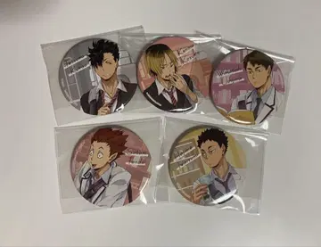 하이큐 5개 세트 75mm 캔뱃지