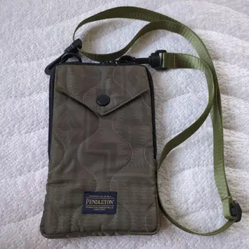PENDLETON 펜들턴 퀼팅 넥 파우치 새상품급 사코슈