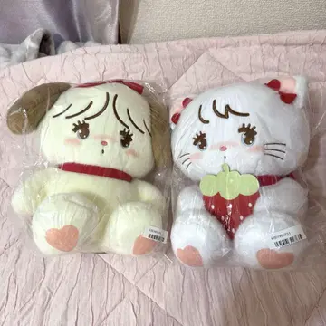 mikko characters 딸기 BIG 봉제 인형